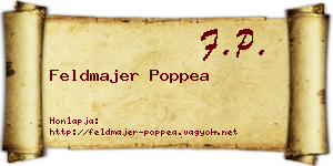 Feldmajer Poppea névjegykártya